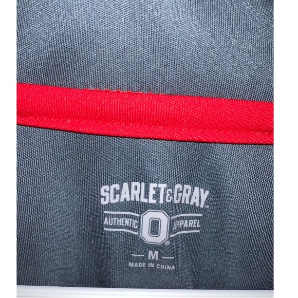 Ohio State Men’s Medium 1/4 Zip Pullover - Picture 3 of 3